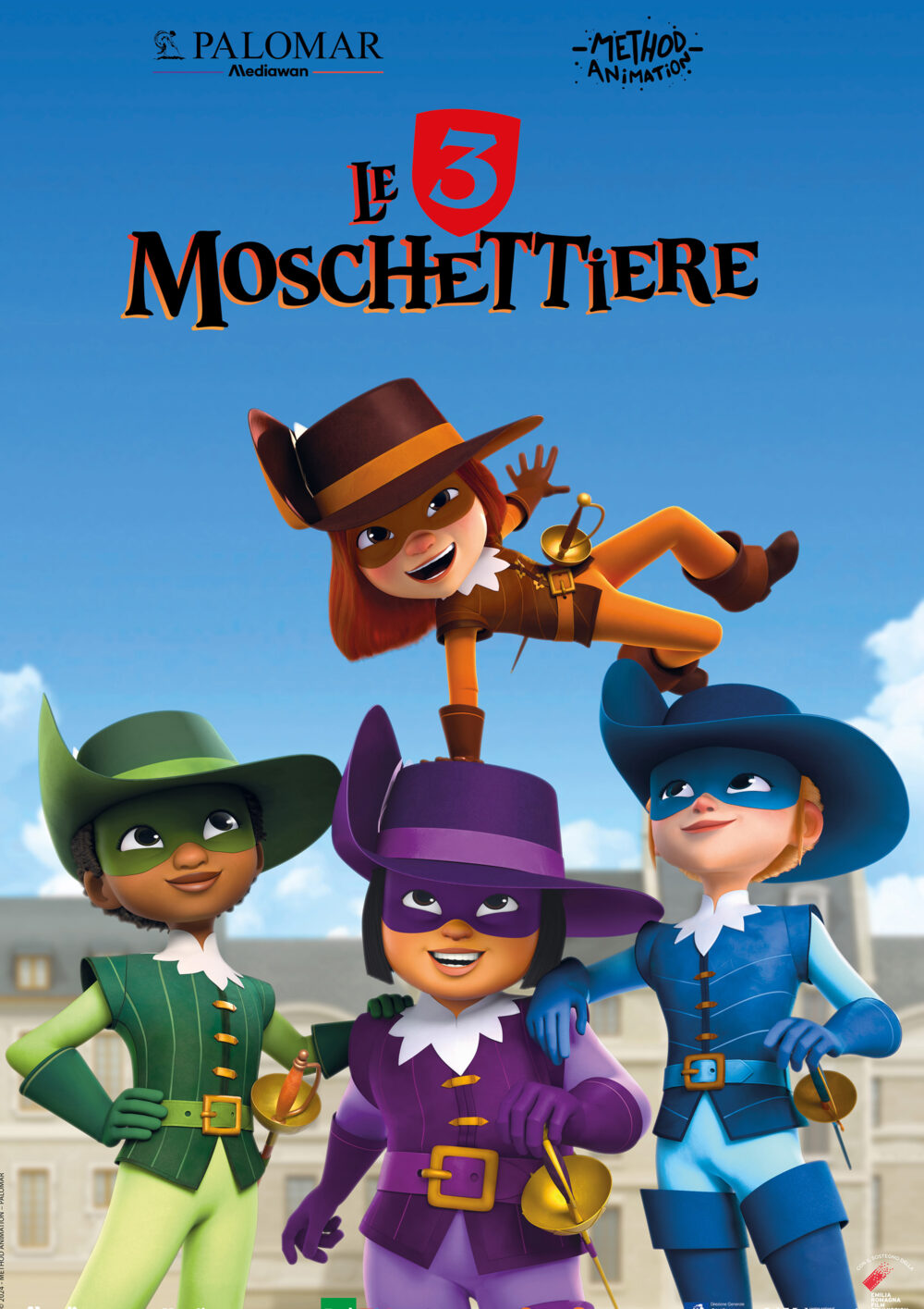img evidenza - Le 3 moschettiere regia di Stéphane Mit