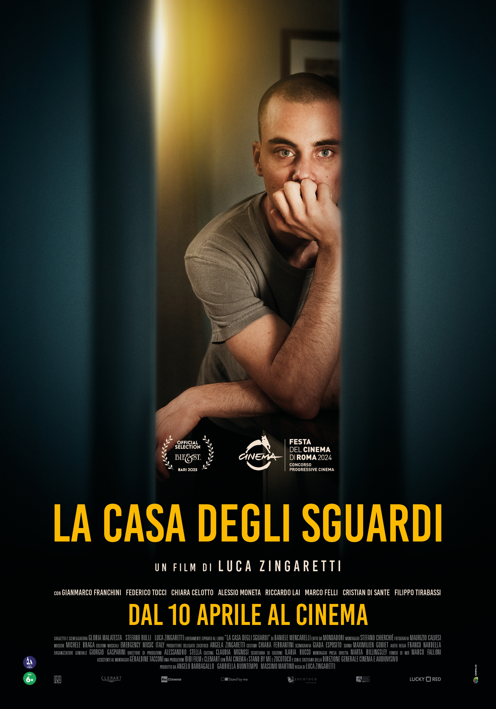 manifesto La casa degli sguardi di Luca Zingaretti