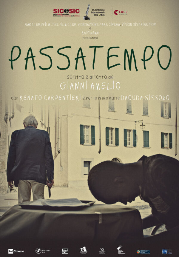 manifesto Passatempo un cortometraggio di Gianni Amelio