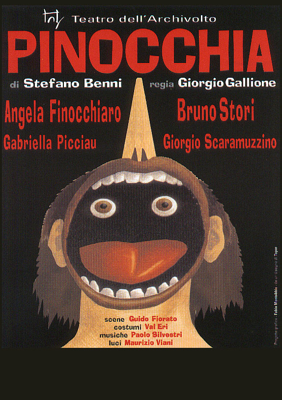 Pinocchia uno spettacolo di Angela Finocchiaro