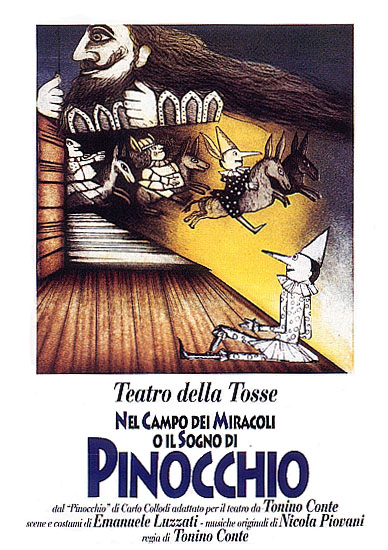 Pinocchio uno spettacolo di Tonino Conte