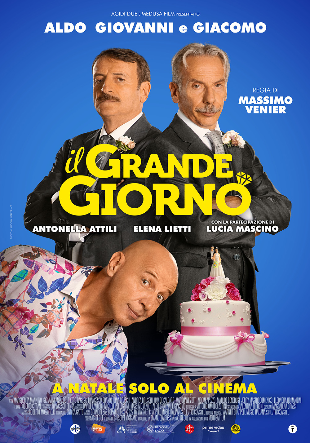 img evidenza Il grande giorno di Massimo Venier con Aldo Giovanni e Giacomo